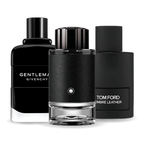 TOM FORD OMBRE LEATHER, GIVENCHY GENTLEMAN, MONTBLANC EXPLORER